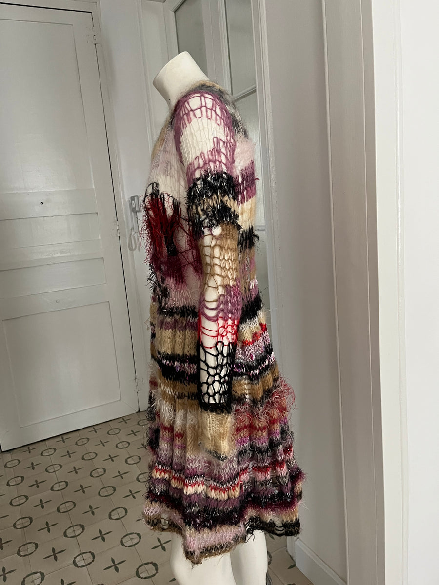 rodarte mini dress Rodarte Fall 2008 Knit Dress – Algo Bazaar