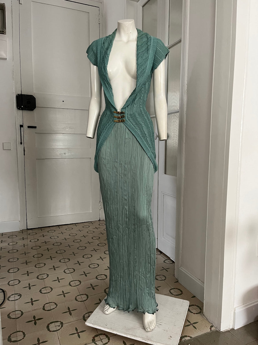 【激レア】セットアップ Christian Dior カーキ　Sサイズ Christian Dior Spring 1999 ensemble – Algo Bazaar