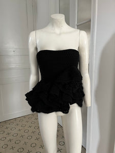 Christian Dior by Raf Simons Fall 2013 Crochet Bustier