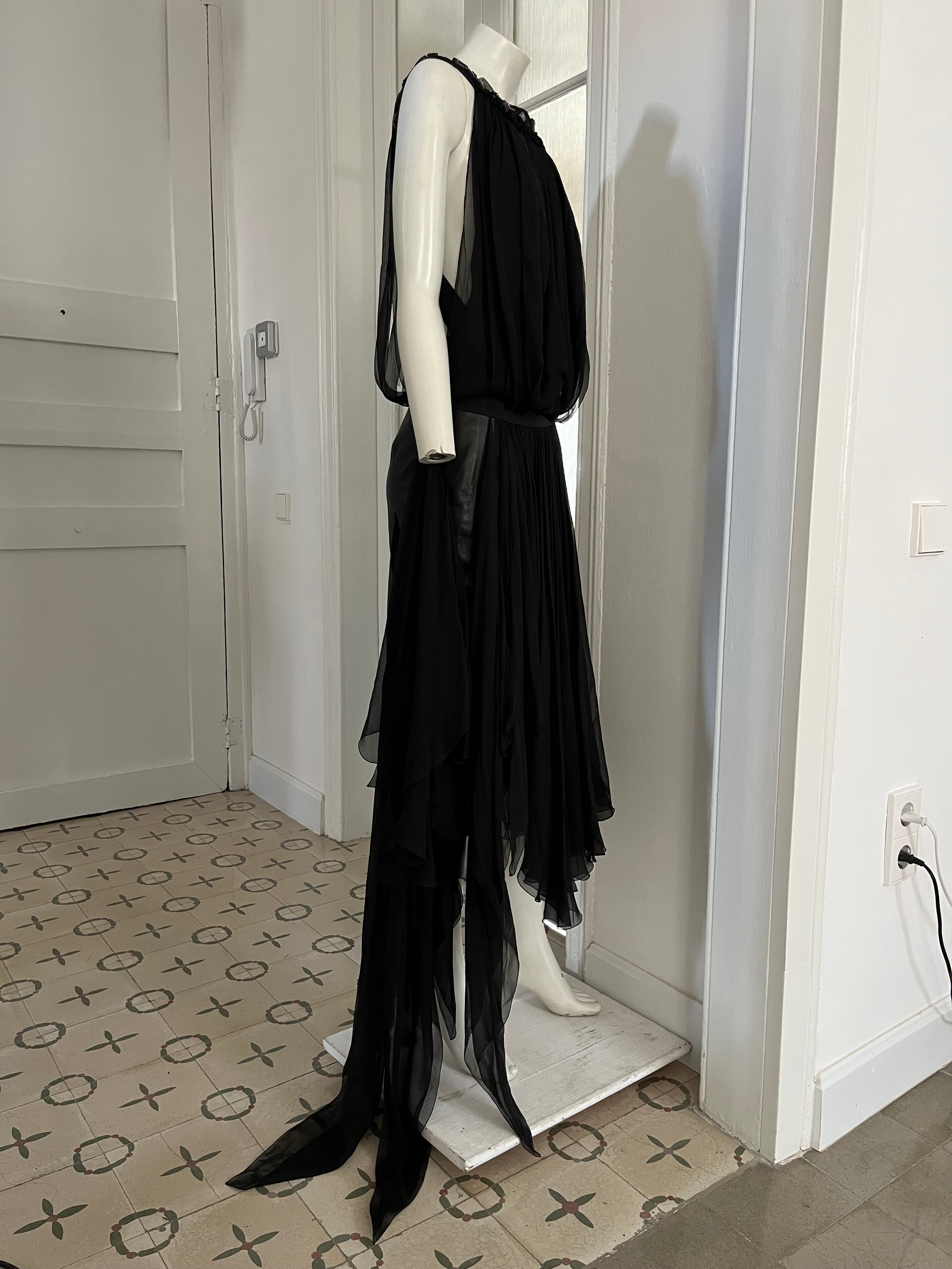 Louis Vuitton Spring 2008 Silk Gown