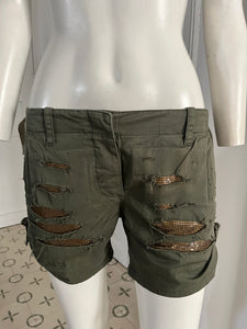 Balmain Spring 2011 Distressed Shorts