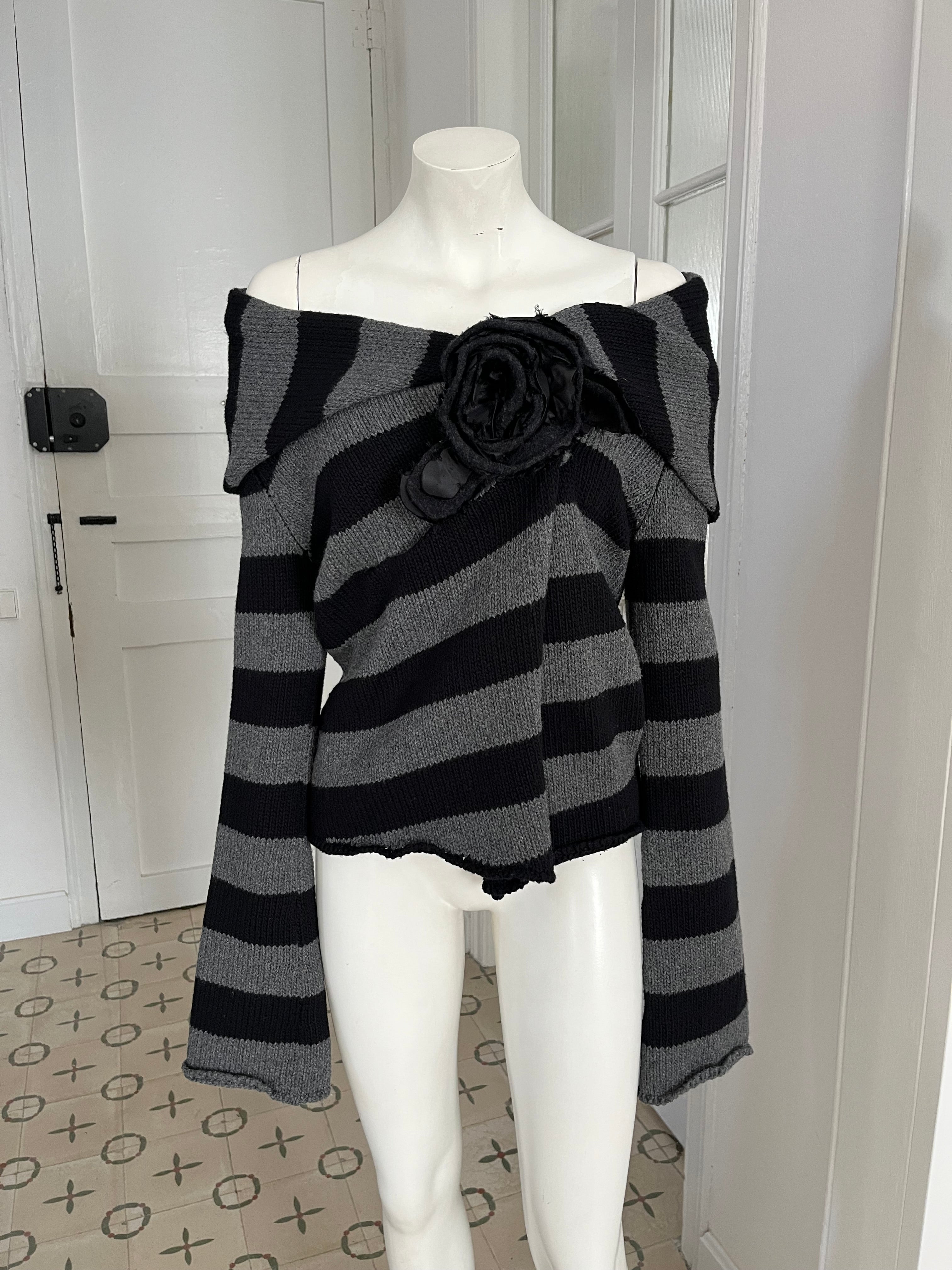 Marc Jacobs Fall 2005 Striped Cardigan