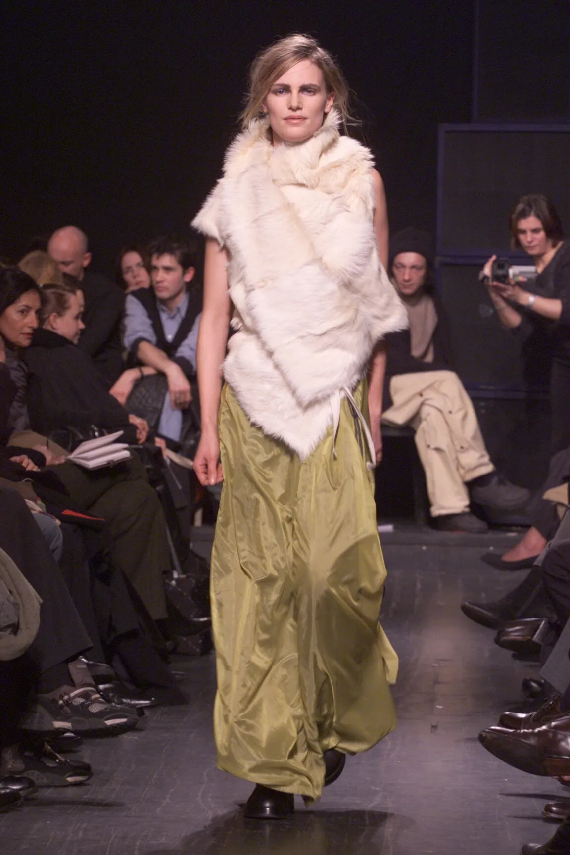 Ann Demeulemeester Fall 2000 Parachute Ensemble