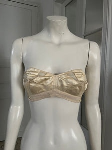 Miu Miu Silk Cone Bra