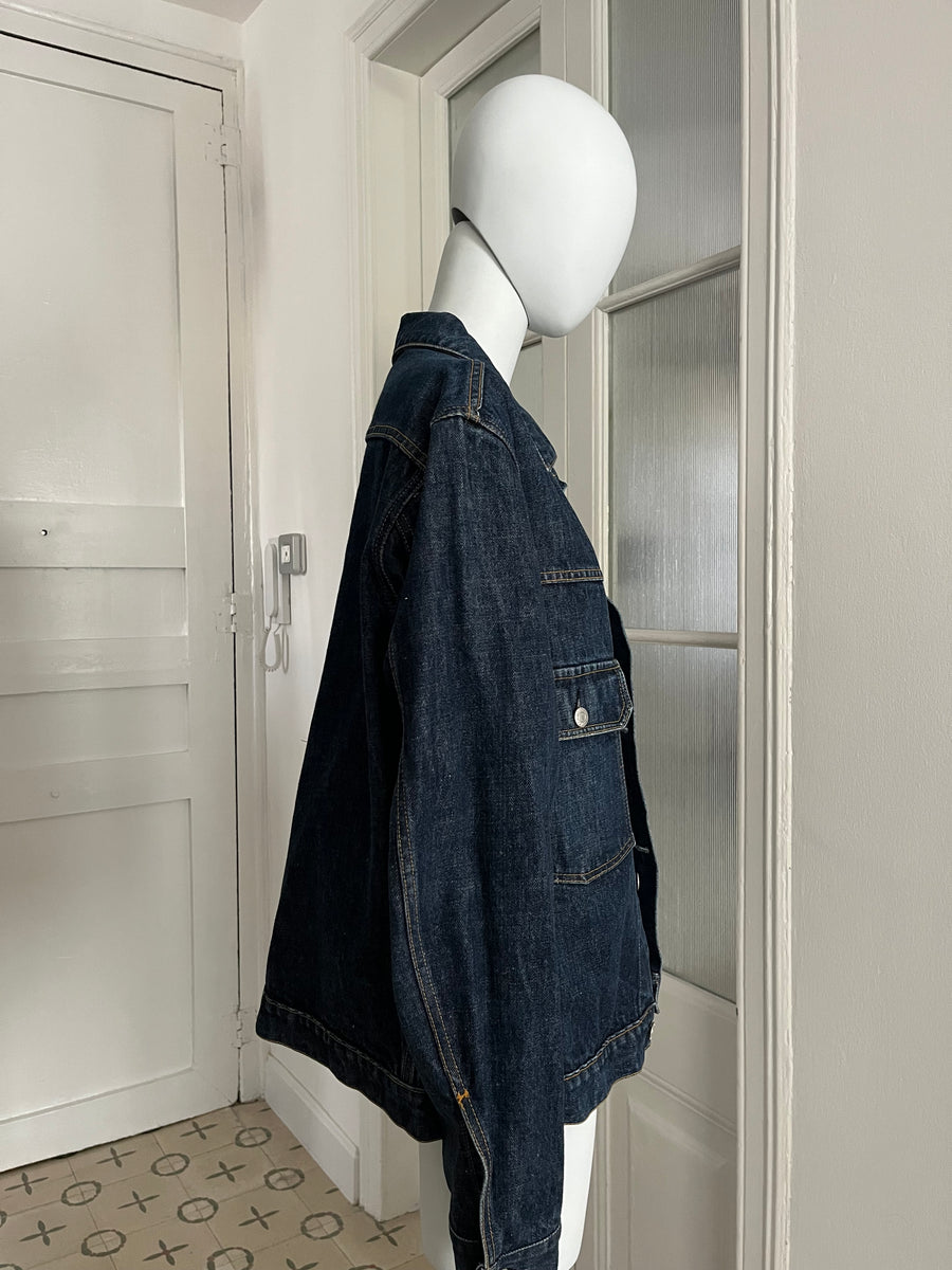 Lowered Jacket Helmut Lang 1997 Lowered Two Pocket Denim Jacket – Algo Bazaar