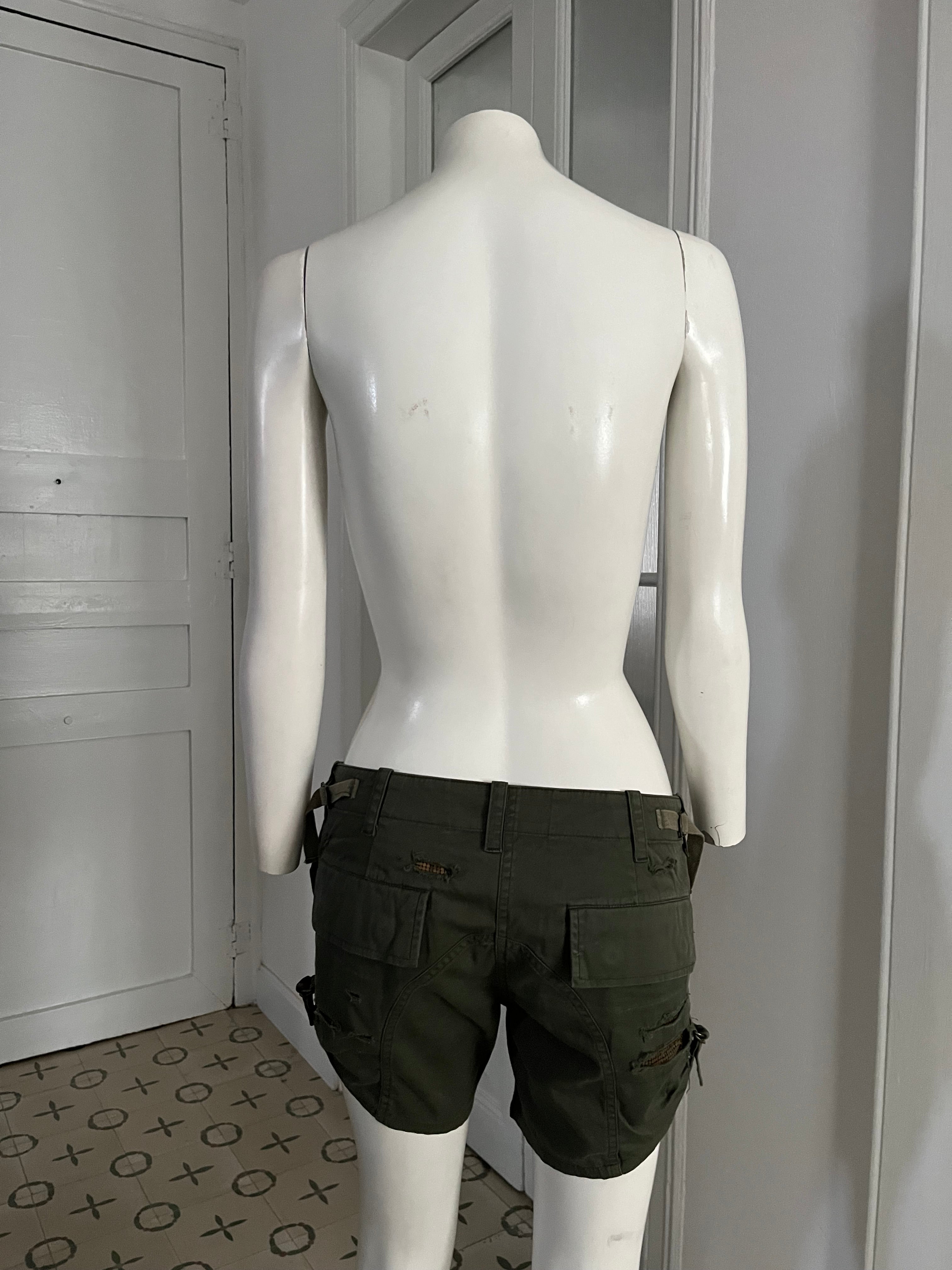 Balmain Spring 2011 Distressed Shorts