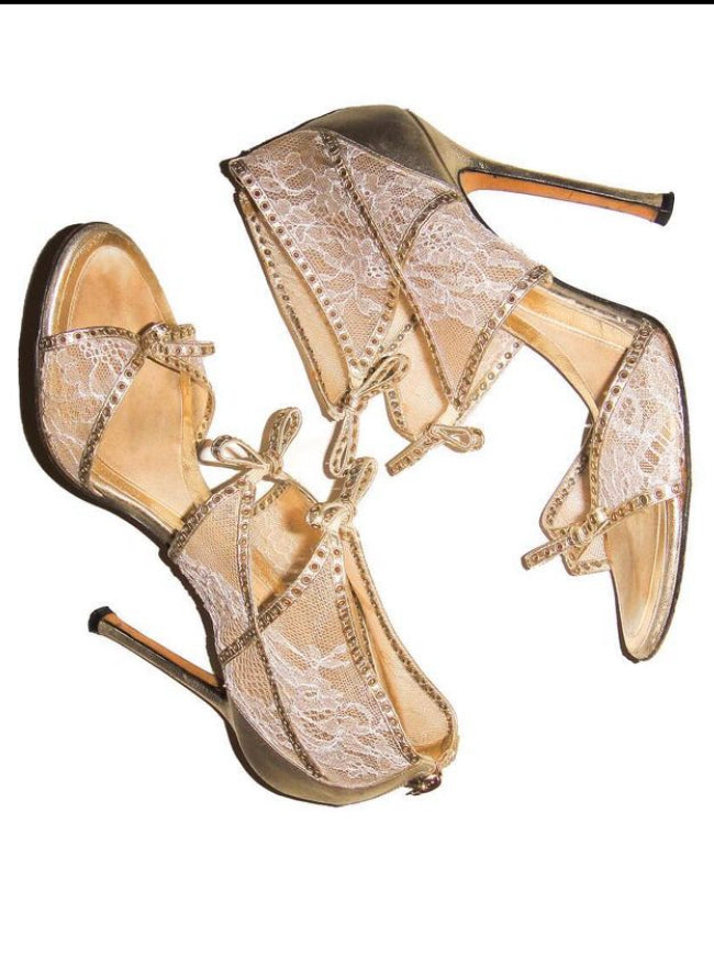 Atelier Versace Spring 2004 heels