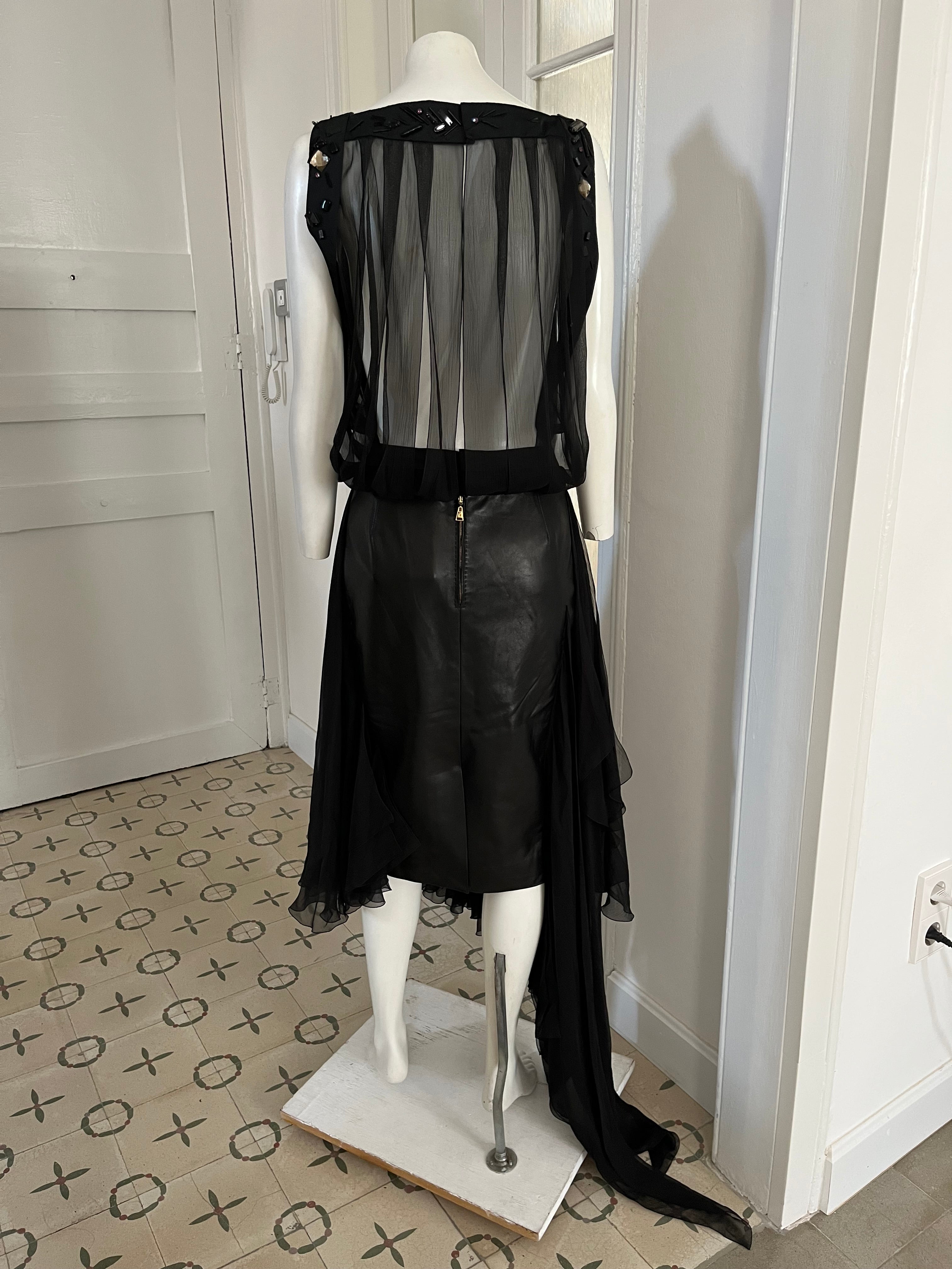 Louis Vuitton Spring 2008 Silk Gown