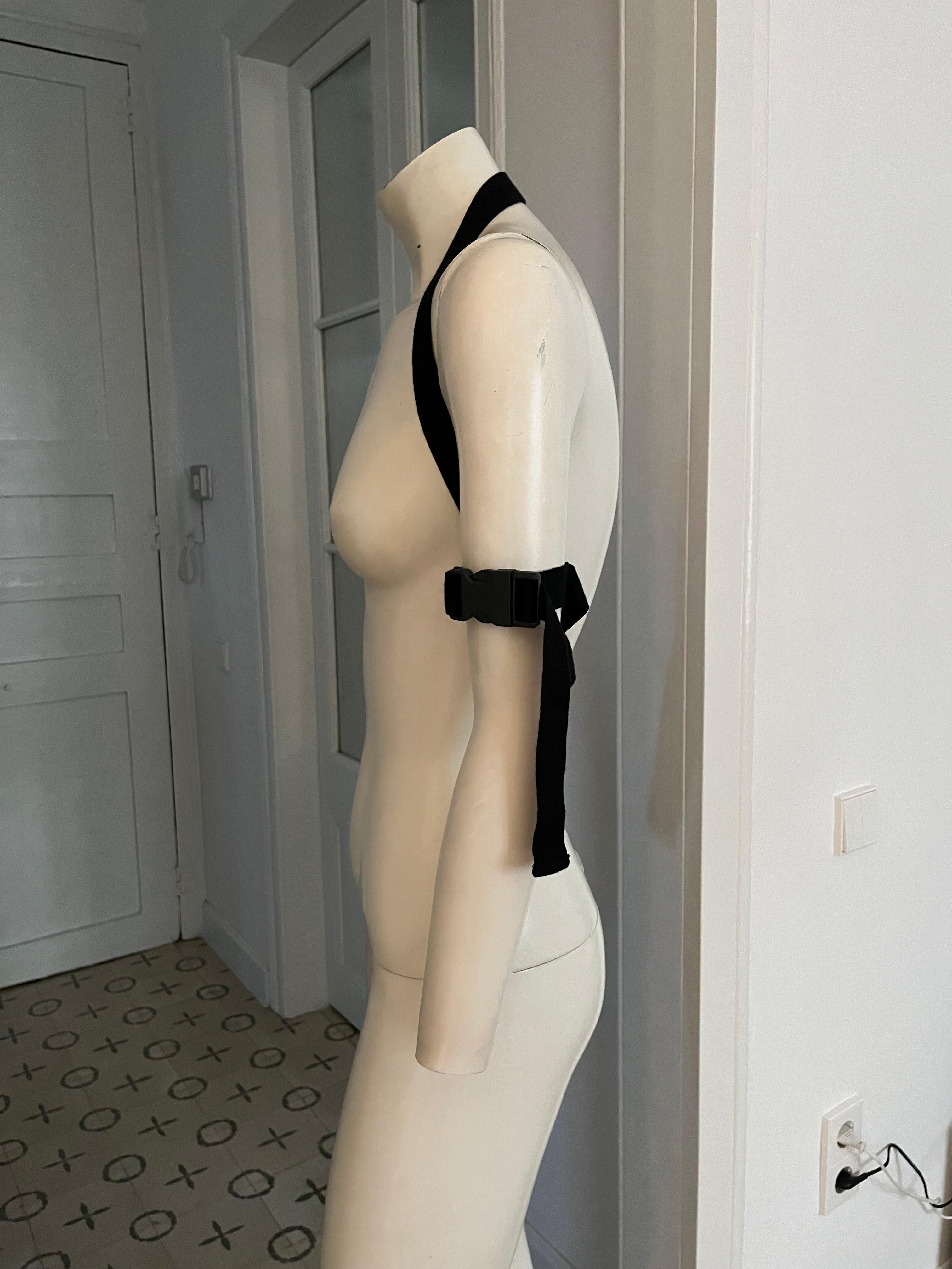 Helmut Lang Fall 2003 Wool Harness